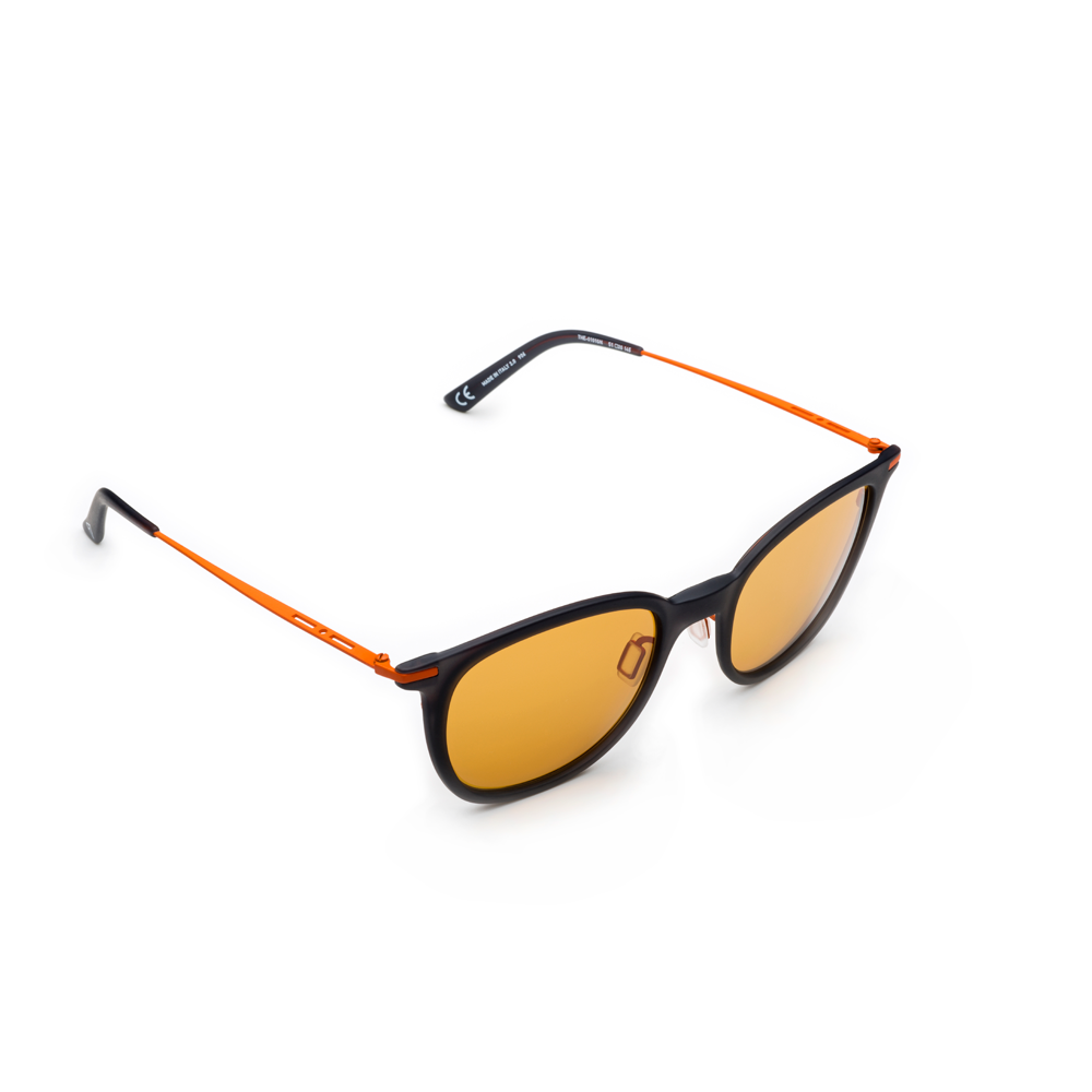 HYPERLIGHT EYEWEAR MODEL 5355, SZARO-POMARAŃCZOWY Z POWŁOKĄ MRBU