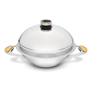 WOK z pokrywką 30 cm