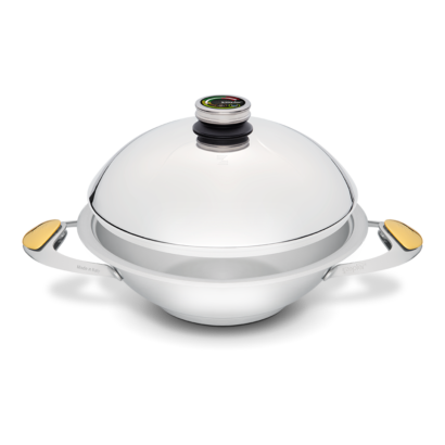 WOK z pokrywką 30 cm