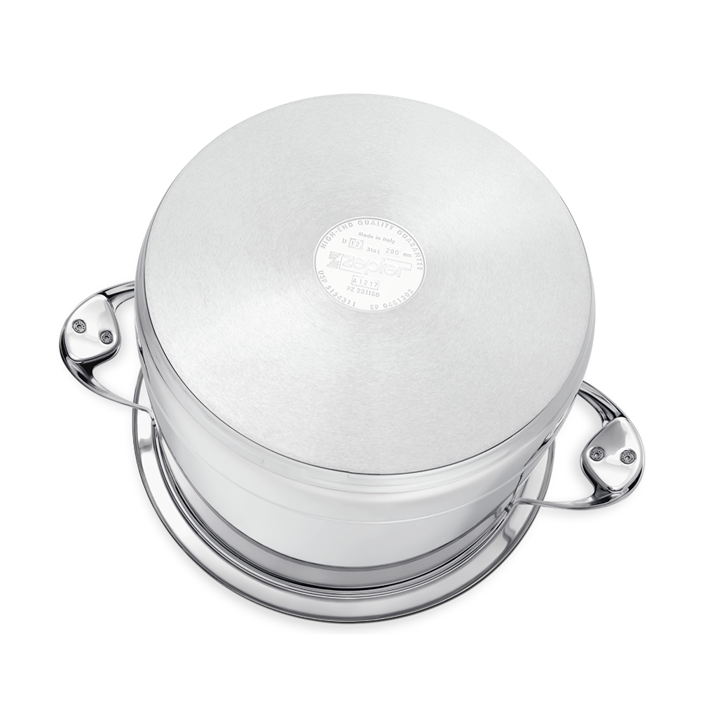 Naczynie 12 L Ø 28 cm Zepter - 12 l, 2 uchwyty, Z-28120